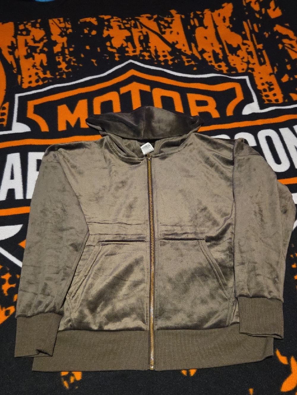 Felina Velour Zip Up